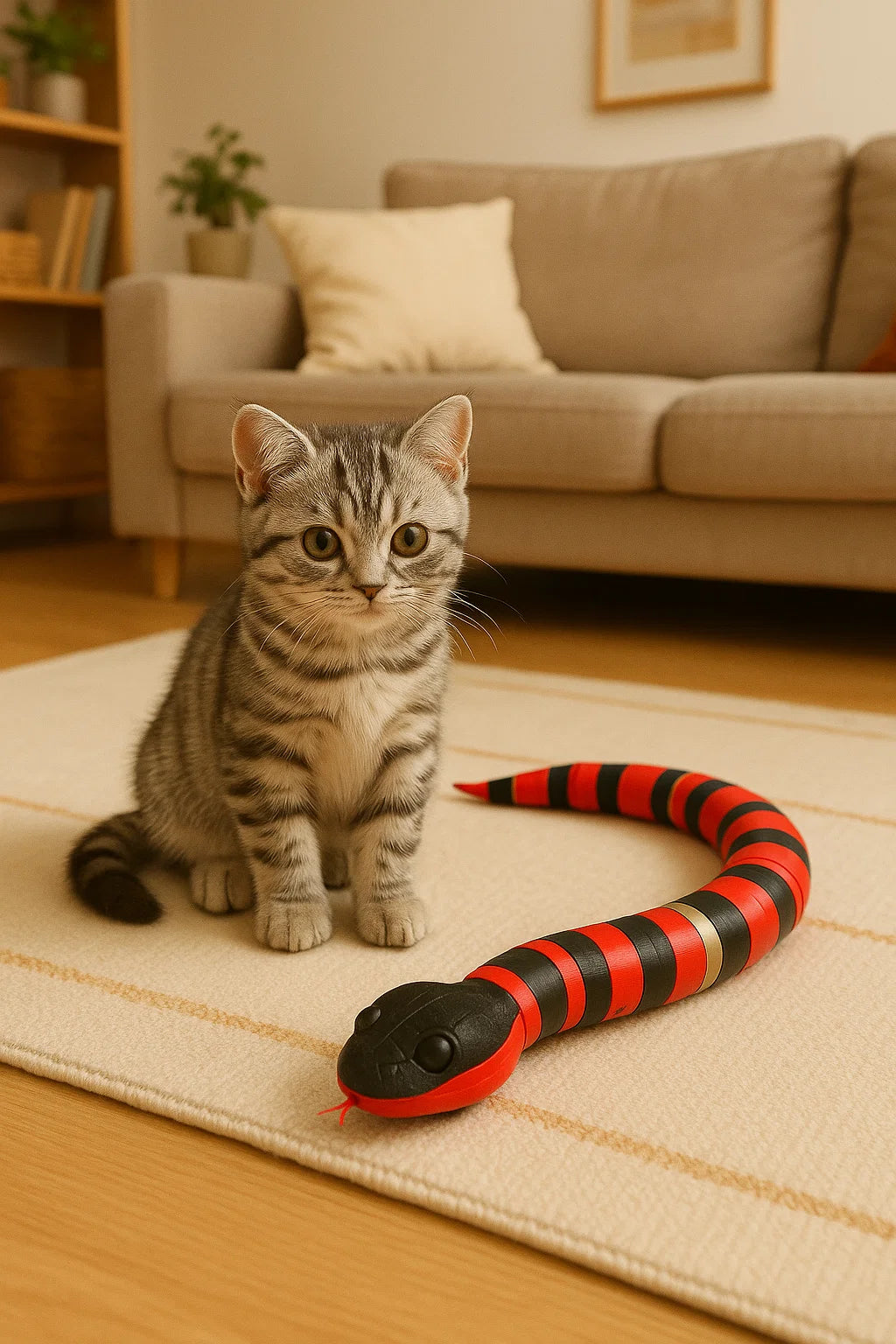 Serpent interactif