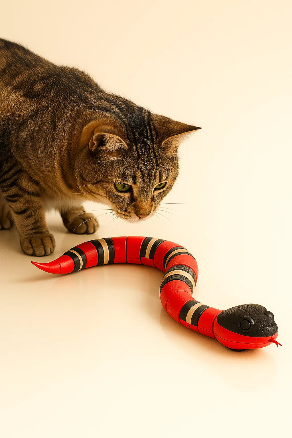 Serpent interactif
