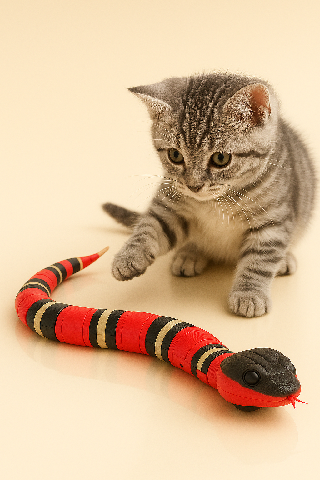 Serpent interactif