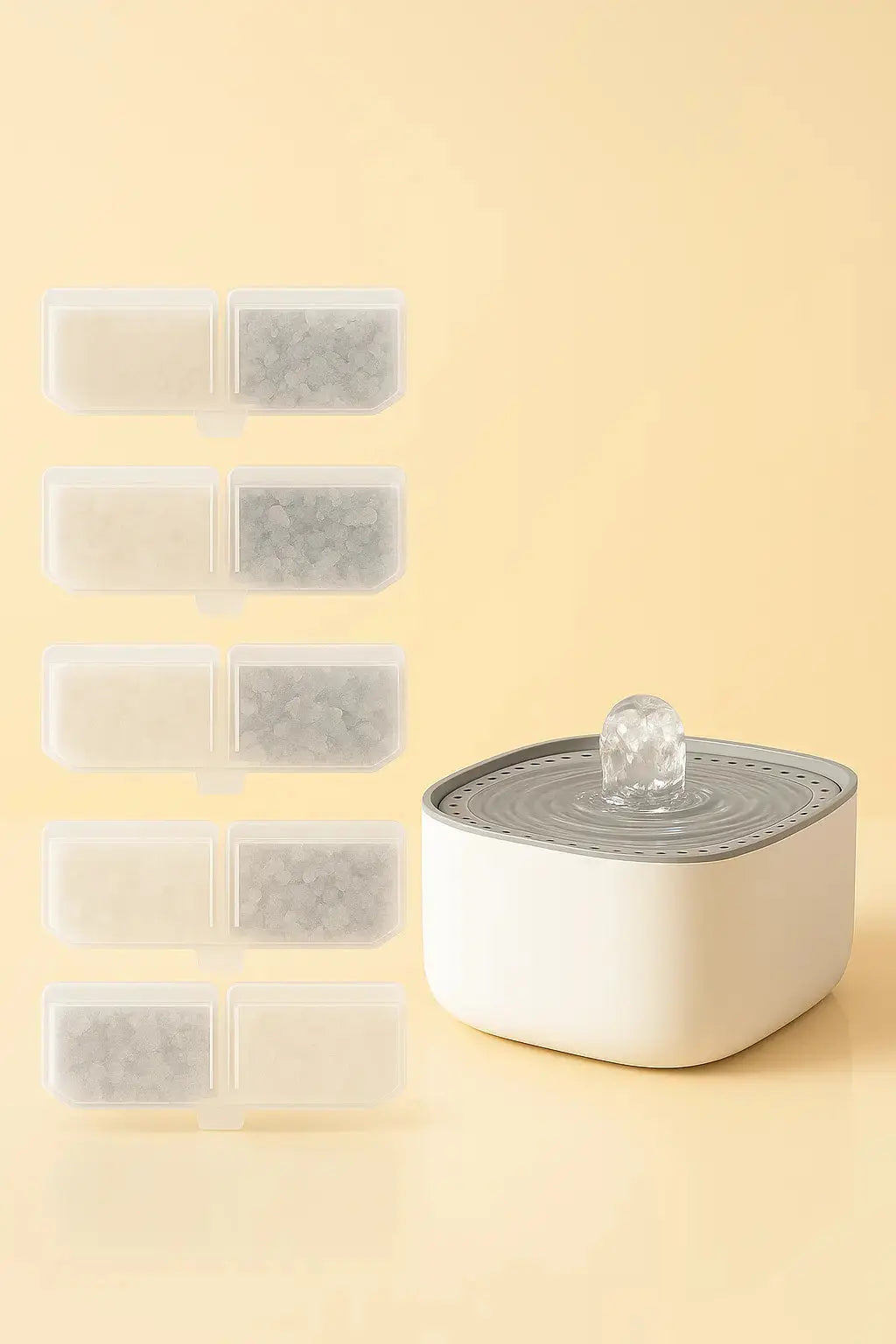 Lots de filtres de rechange pour Fontaine d'eau automatique pour chat 3L Lifecatlike