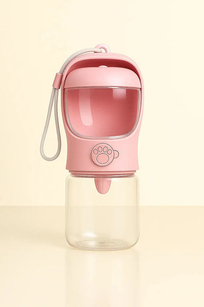 Bouteille portable avec stockage de nourriture et d'eau Lifecatlike