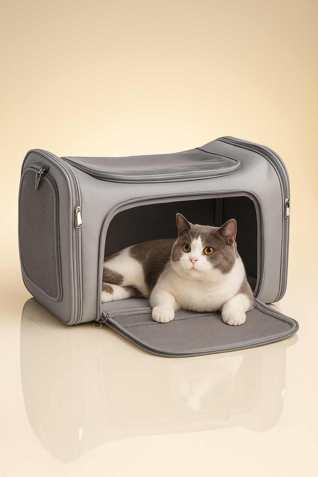 Sac de transport pour chat souple