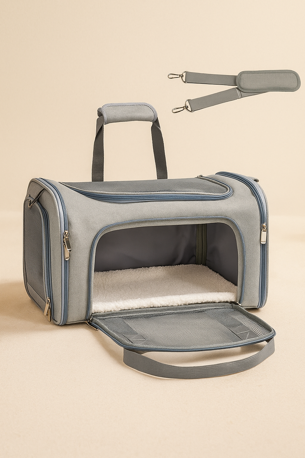 Sac de transport pour chat souple