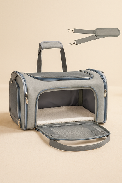 Sac de transport pour chat souple