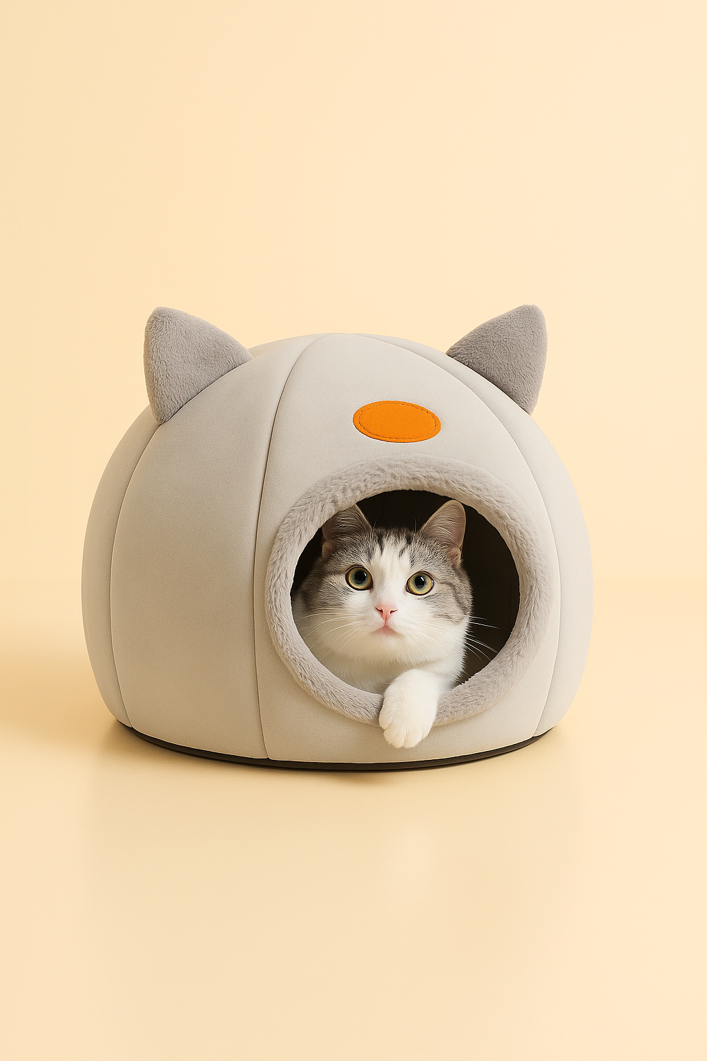 Maison pour chat avec lit