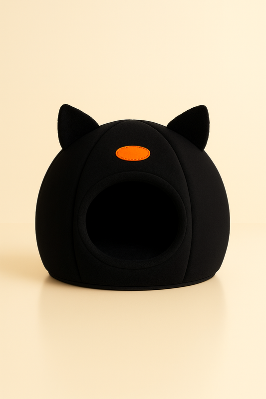 Maison pour chat avec lit