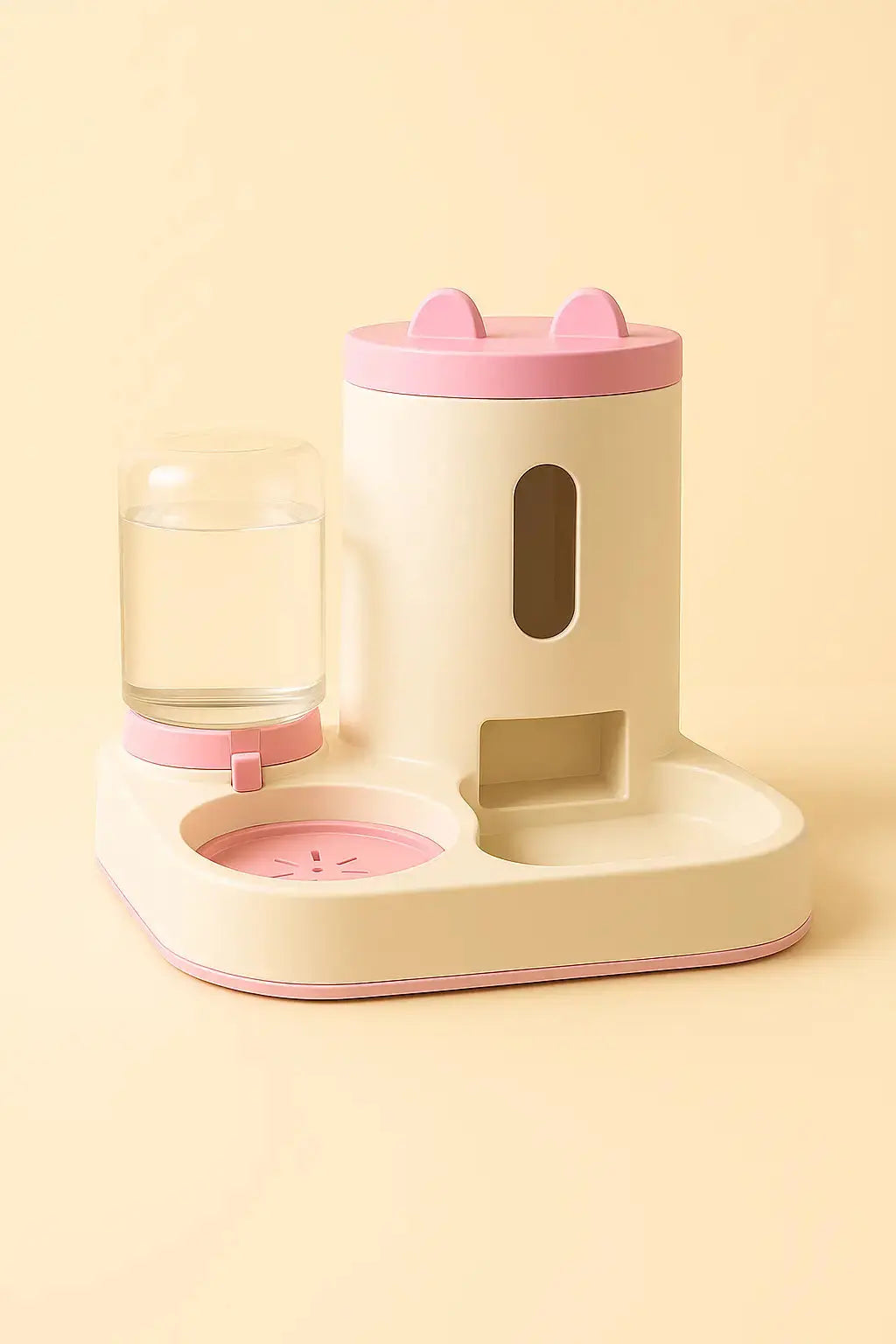 Distributeur d'Eau et Croquettes à Gravité, Grande Capacité Lifecatlike