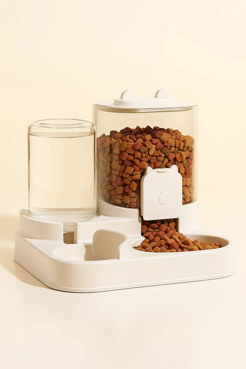 Distributeur d'Eau et Croquettes à Gravité, Grande Capacité Lifecatlike