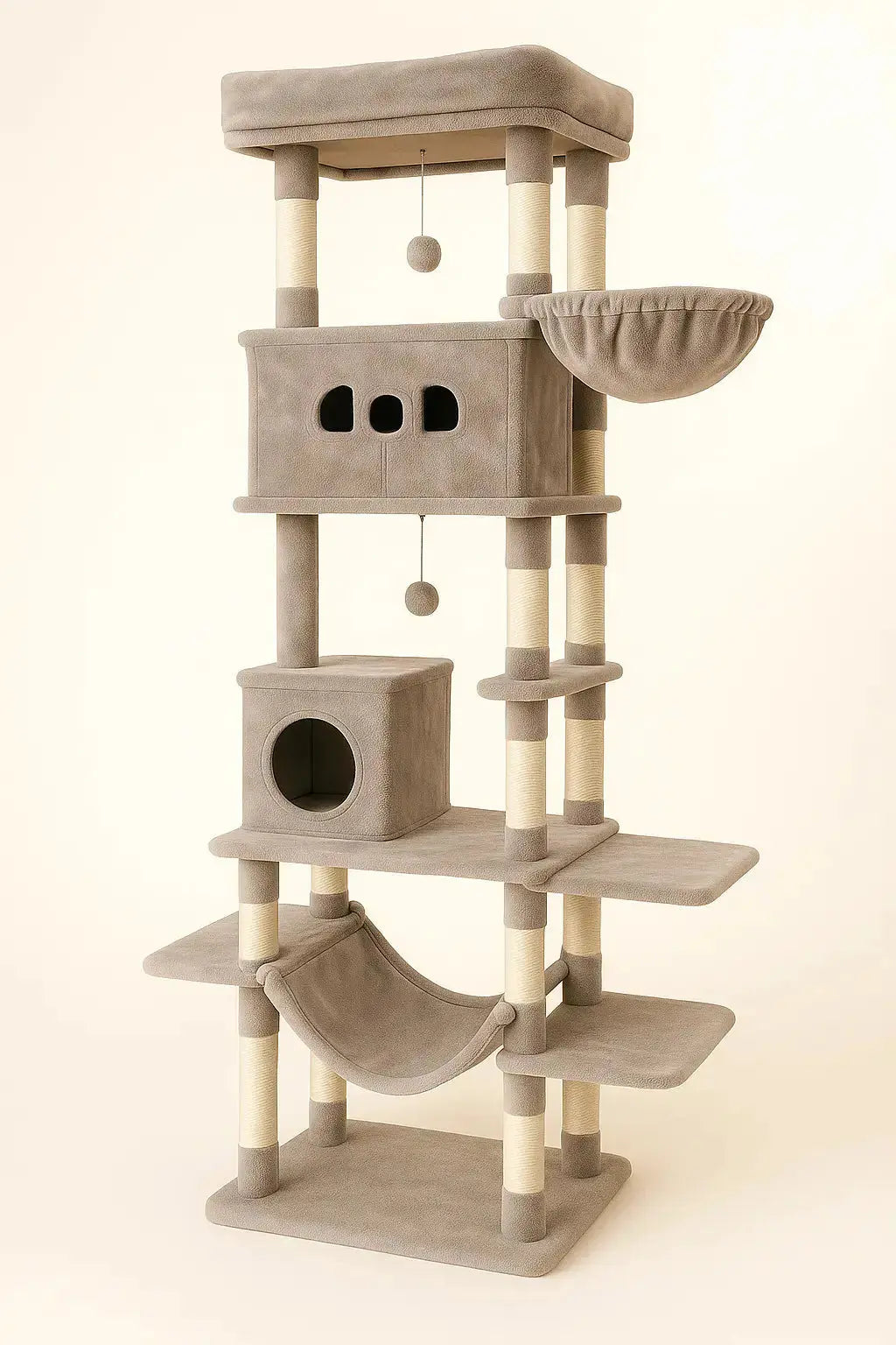 Grand Arbre à Chat–Tour Multi-Niveaux Lifecatlike