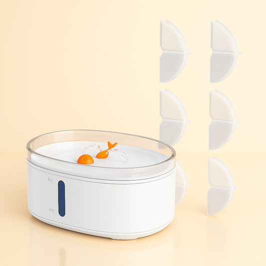 Lot de Filtres de rechange pour fontaine à eau avec pompe sans fil