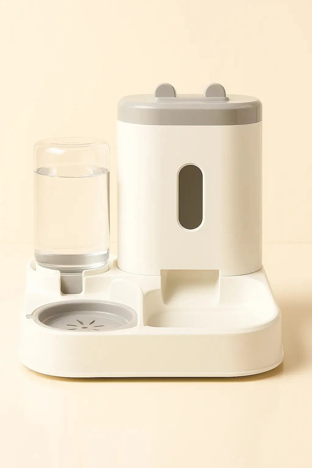 Distributeur d'Eau et Croquettes à Gravité, Grande Capacité Lifecatlike