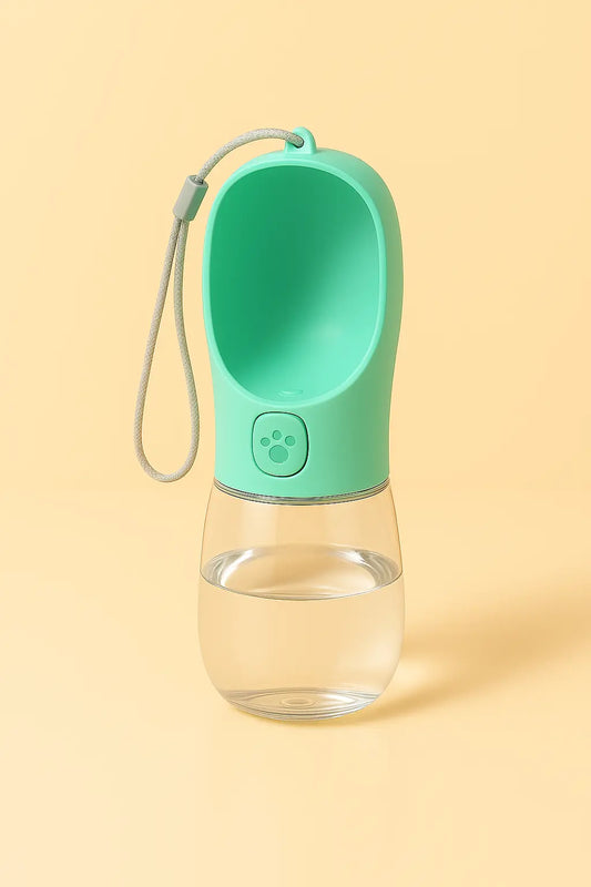 Bouteille d'’eau transportable pour chat