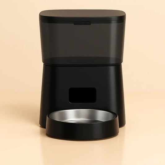 Distributeur intelligent de croquettes pour chat 2L avec bouton