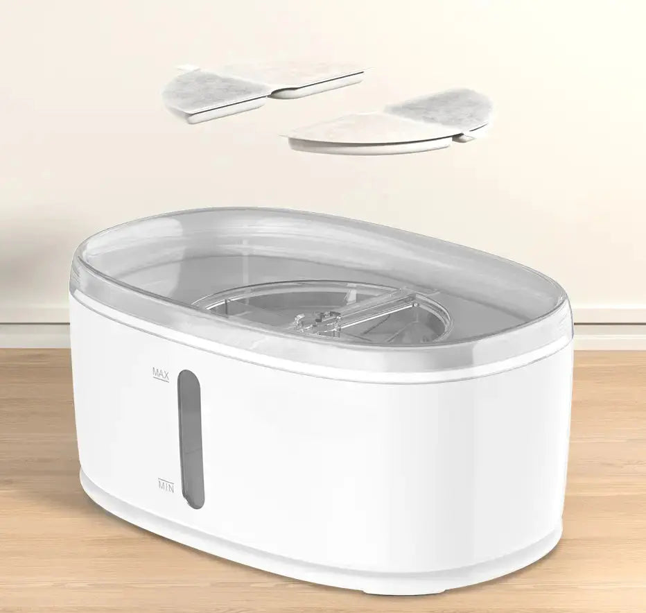 Fontaine à eau pour chat avec pompe sans fil Lifecatlike