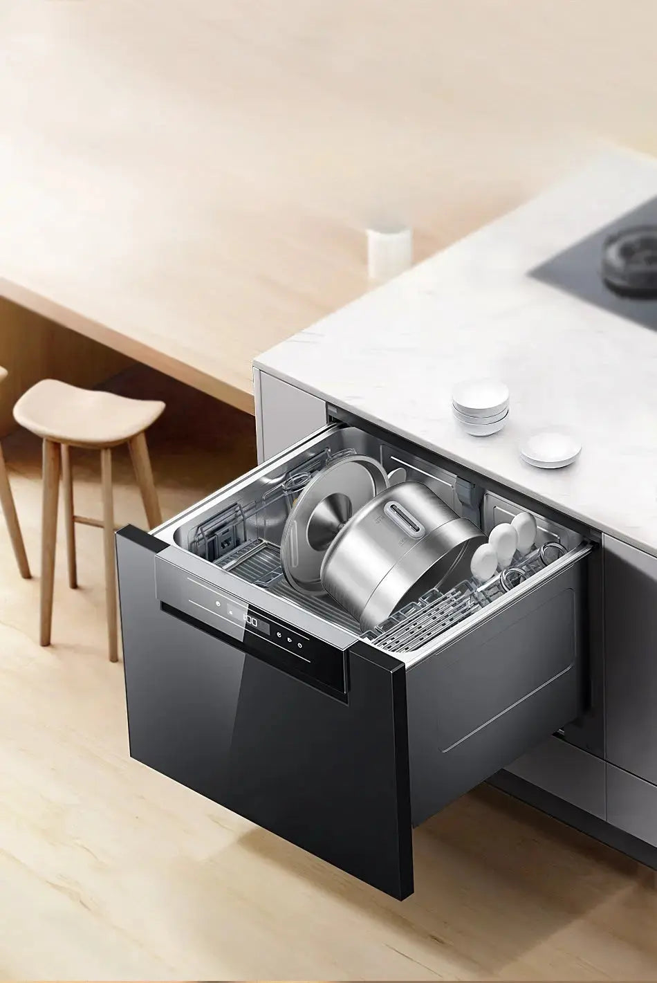 Fontaine pour chat en acier inoxydable automatique 2L Lifecatlike