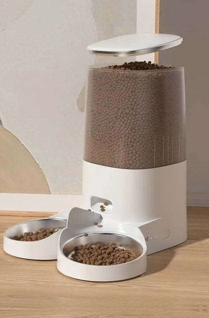 Distributeur de croquettes intelligent pour chats 4L WiFi Lifecatlike