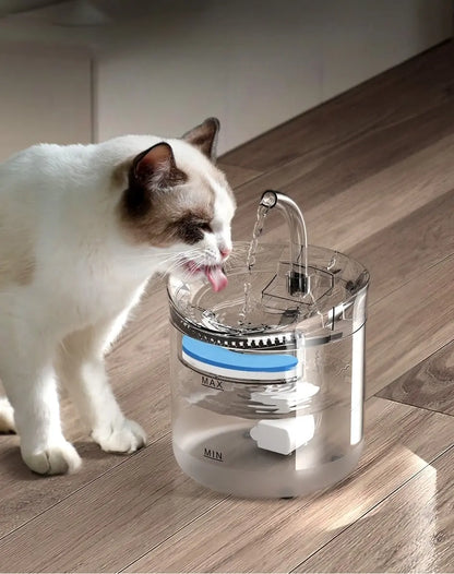 Fontaine à eau automatique 2L avec capteur
