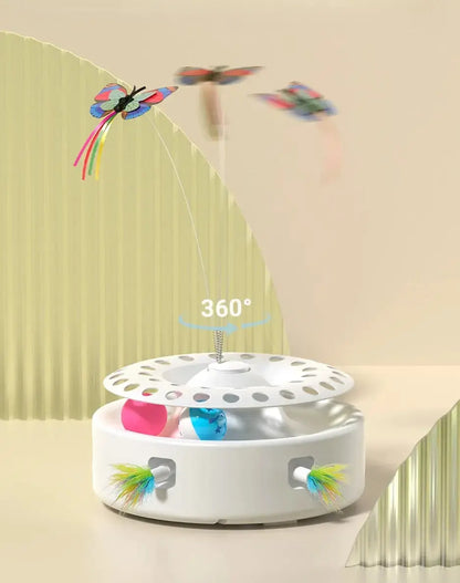 Jouet pour chat automatique 3-en-1 Lifecatlike