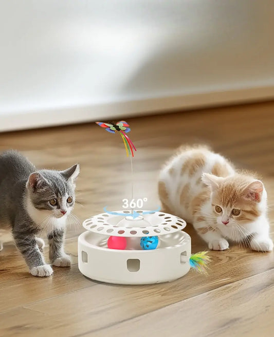 Jouet pour chat automatique 3-en-1