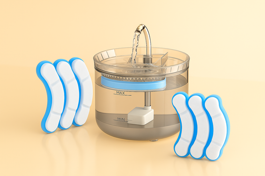 Lot de Filtres de Rechange pour Fontaine à Eau avec capteur 2L